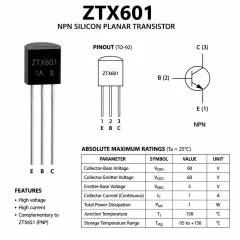 ZTX601 Transistor